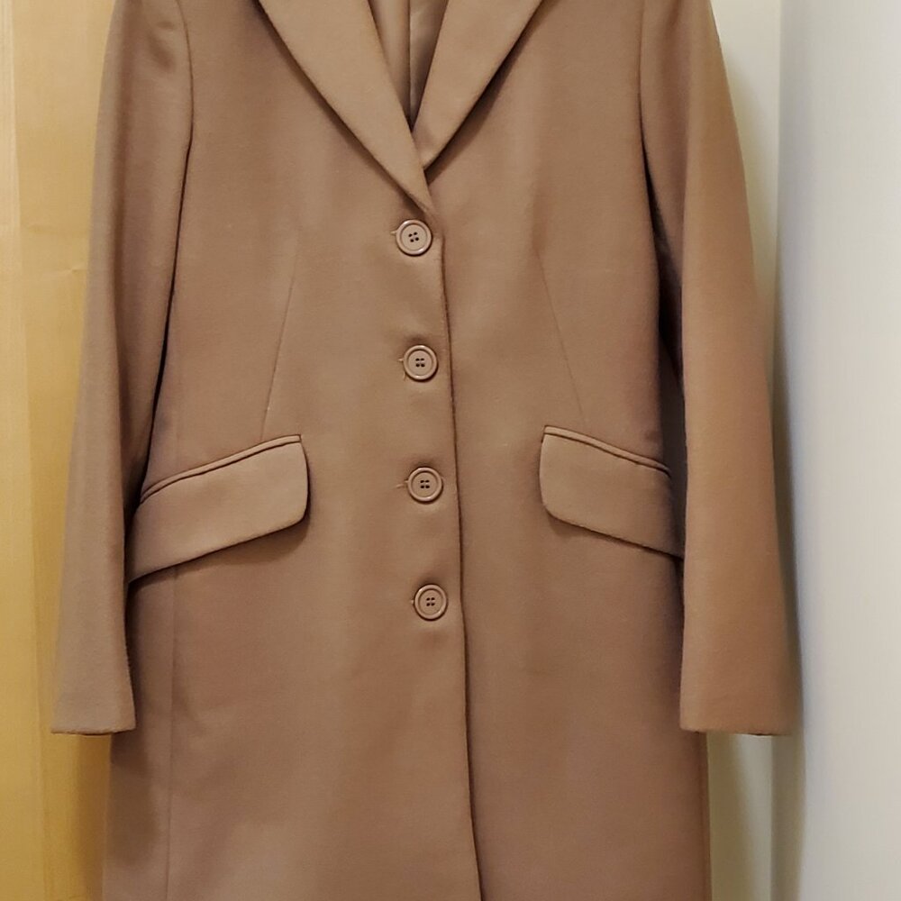 Classic camel coat